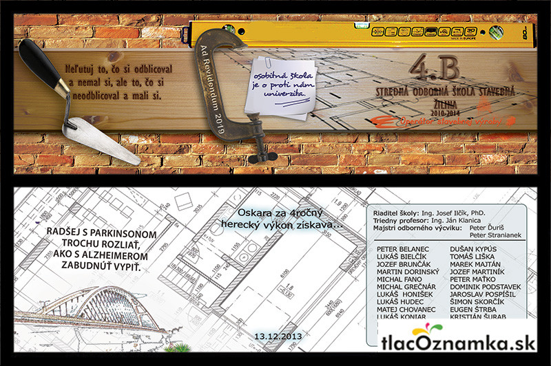 Oznamka 270a: architekt, stavebné